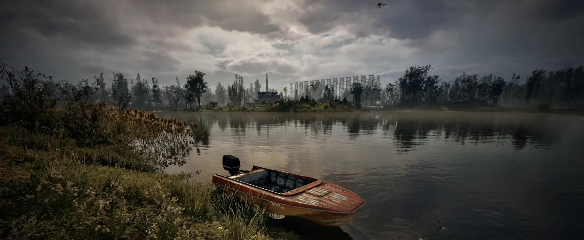 Лодки в STALKER 2: мод Aqua Exitus дал игрокам моторку для плавания по Зоне